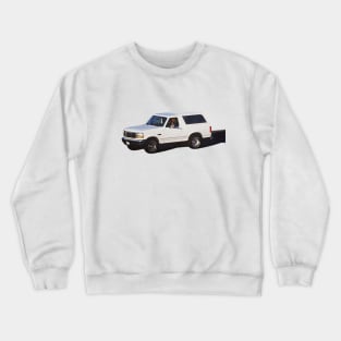 OJ - White Ford Bronco Crewneck Sweatshirt